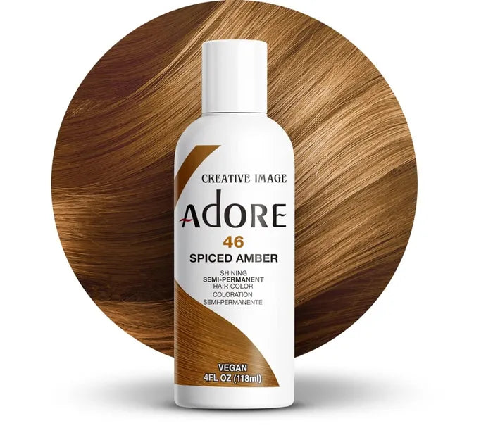 Adore Semi Permanent Hair Color 46 Spiced Amber 118ml