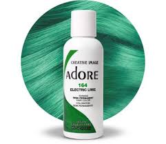 Adore Semi Permanent Hair Color 164 Electric Green 118ml