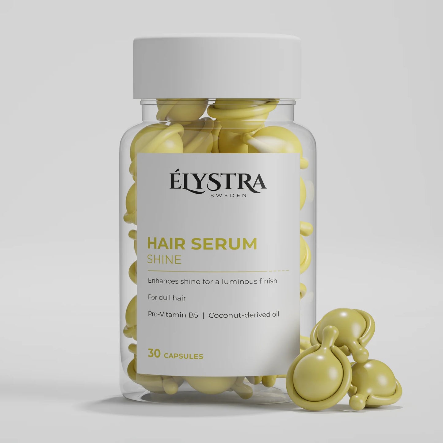 Élystra Hair Serum Shine 30 Capsules
