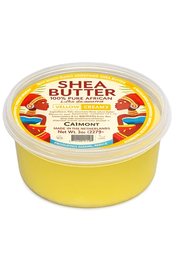 Calmont Pure Shea Butter Yellow Creamy 227g