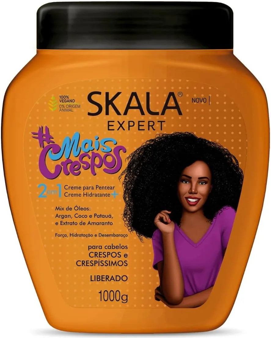 Skala Mais Crespos Hydrating 2 In 1 Conditioner Cream 1kg