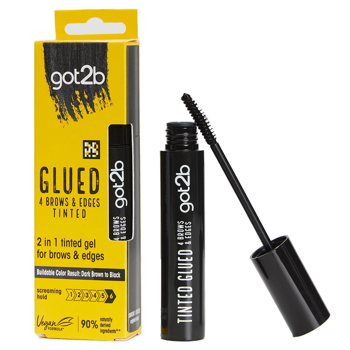 Got2b Glues Brows & Edges Tinted Black 16ml