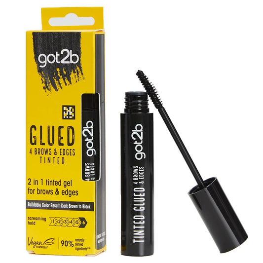 Got2b Glues Brows & Edges Tinted Black 16ml