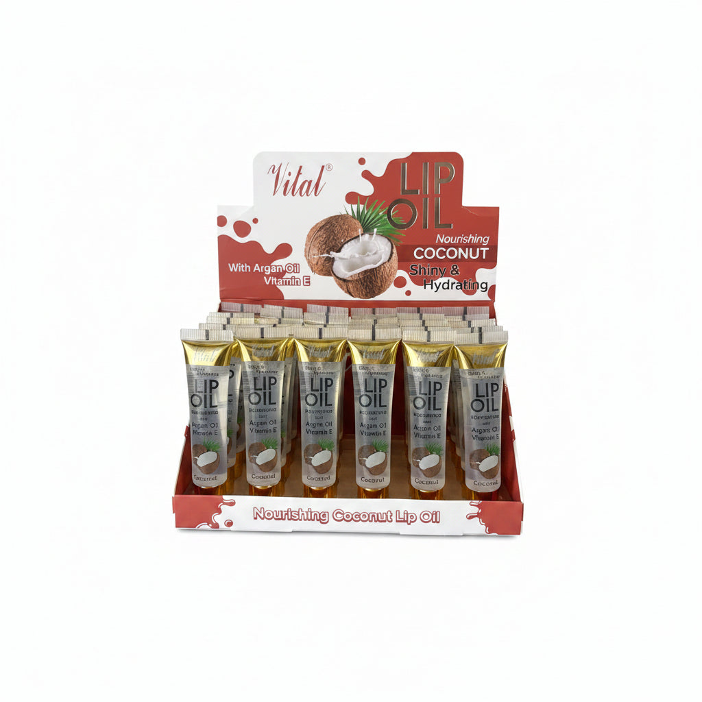 Vital Lip Oil Coconut 15g - 30/Tray