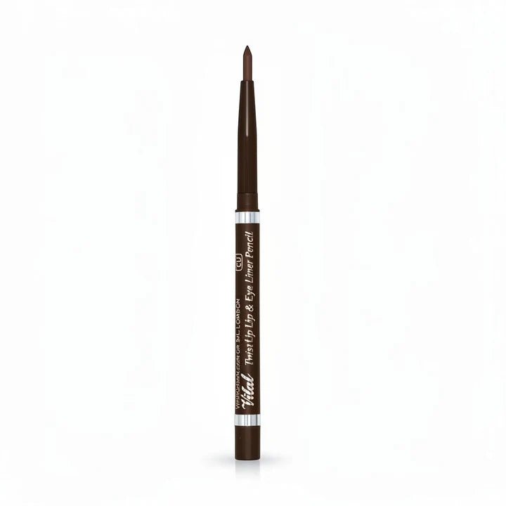 Vital Twist Up Lip & Eyeliner Brown 12/Pack