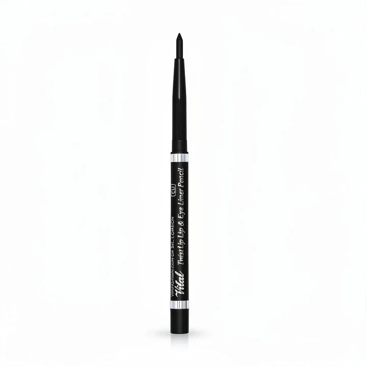 Vital Twist Up Lip & Eyeliner Black 12/Pack