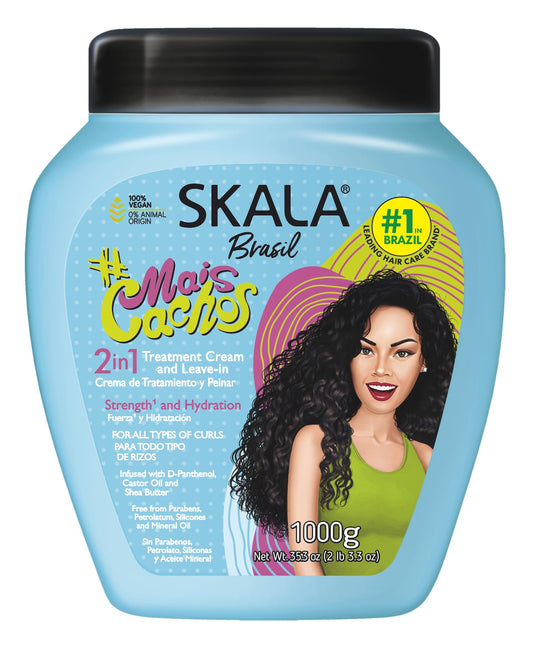 Skala Mais Cachos Hydrating 2 In 1 Conditioner Cream 1kg