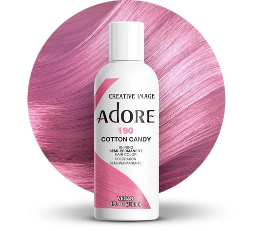 Adore Semi Permanent Hair Color 190 Cotton Candy 118ml
