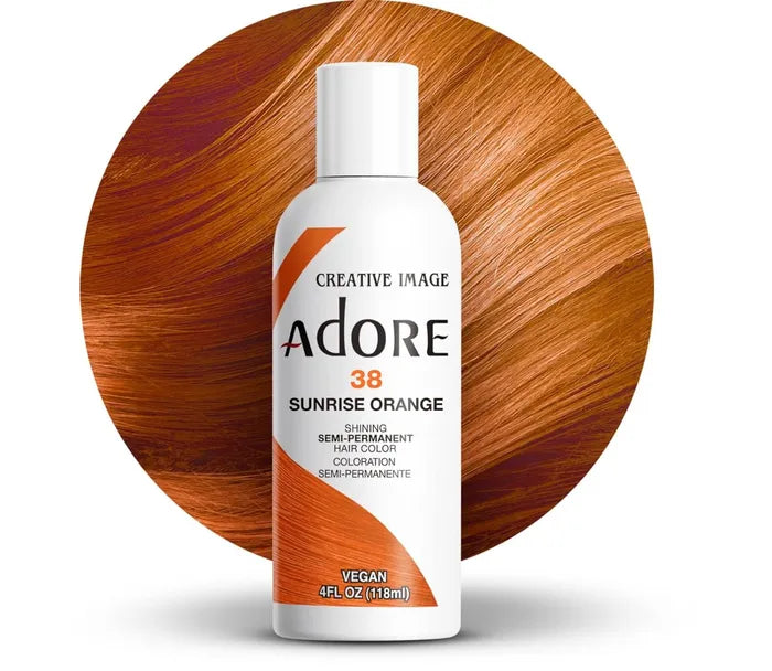 Adore Semi Permanent Hair Color 38 Sunrise Orange 118ml