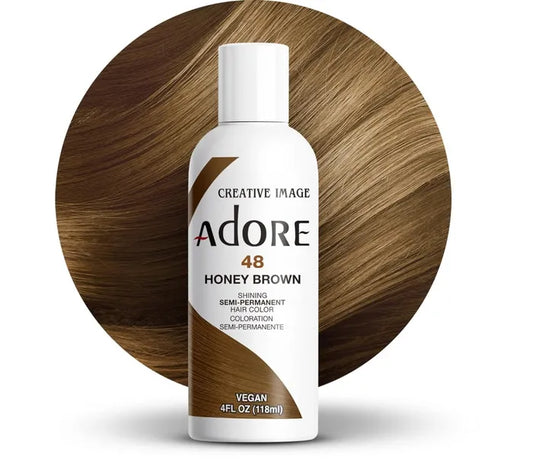 Adore Semi Permanent Hair Color 48 Honey Brown 118ml