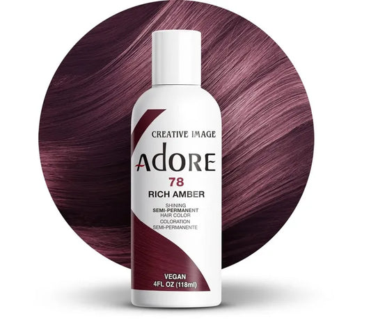 Adore Semi Permanent Hair Color 78 Rich Amber 118ml