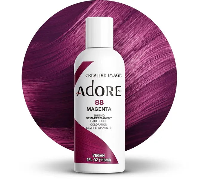 Adore Semi Permanent Hair Color 88 Magenta 118ml