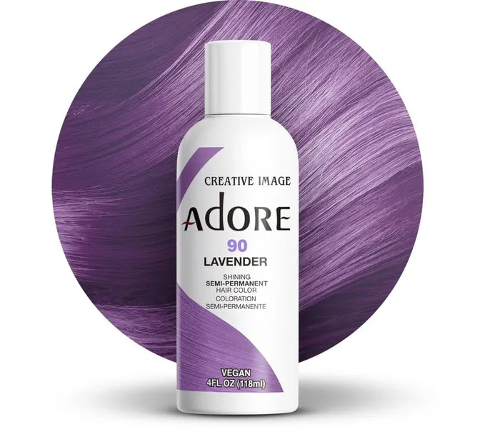 Adore Semi Permanent Hair Color 90 Lavender 118ml