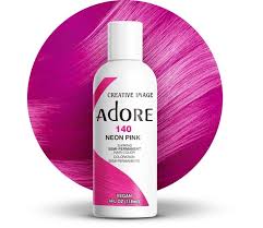 Adore Semi Permanent Hair Color 140 Neon Pink 118ml