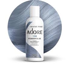 Adore Semi Permanent Hair Color 198 Powder Blue 118ml