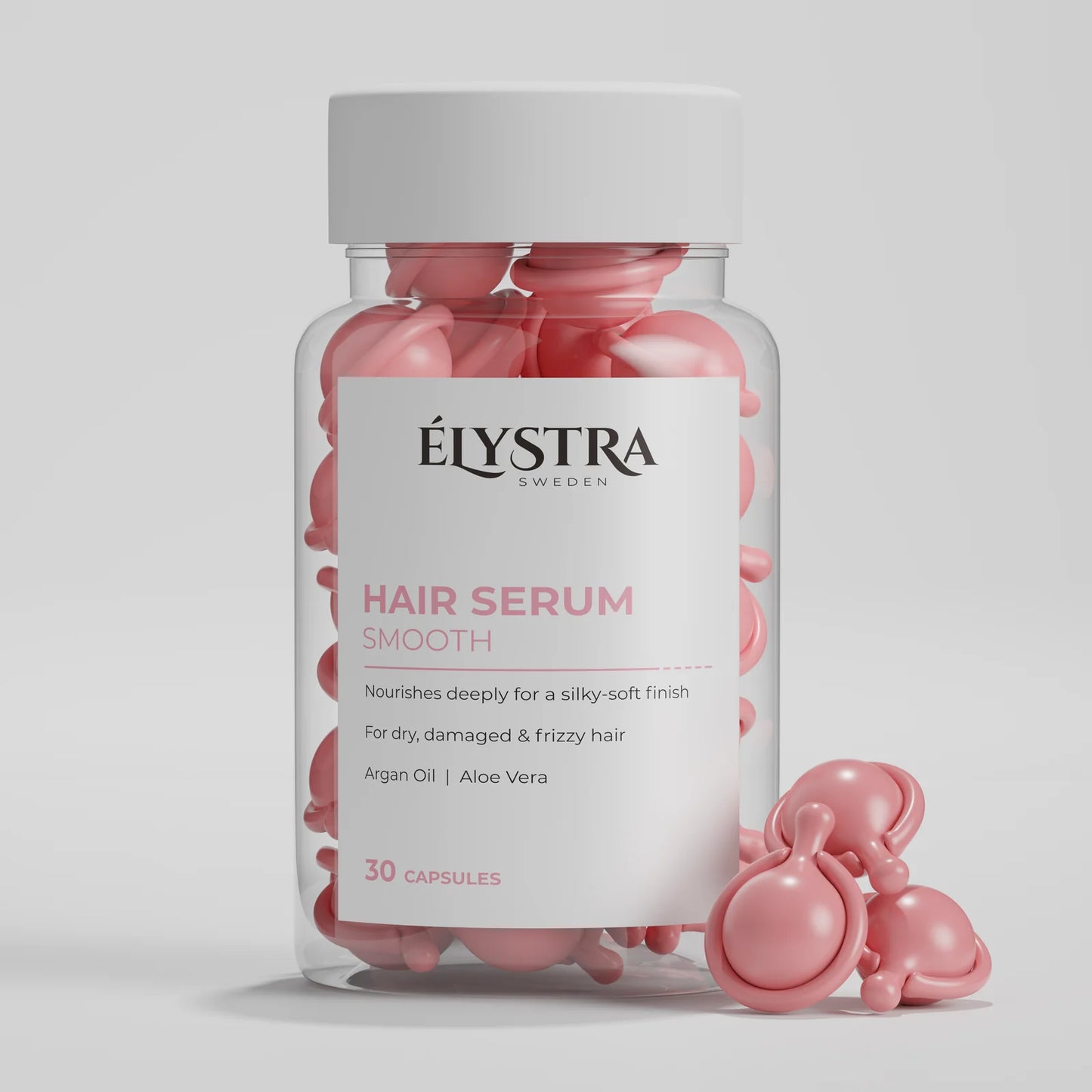Élystra Hair Serum Smooth 30 Capsules